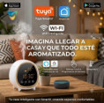 Difusor Inteligente con reloj Wifi Tuya SmartV
